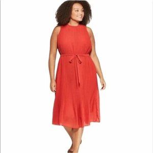 Orange A New Day Target Dress Size Large